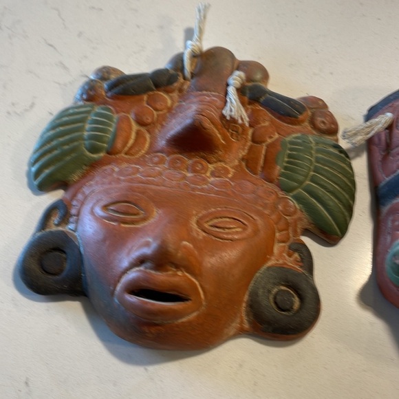 - Clay mask ceramic Aztec - Picture 3 of 12